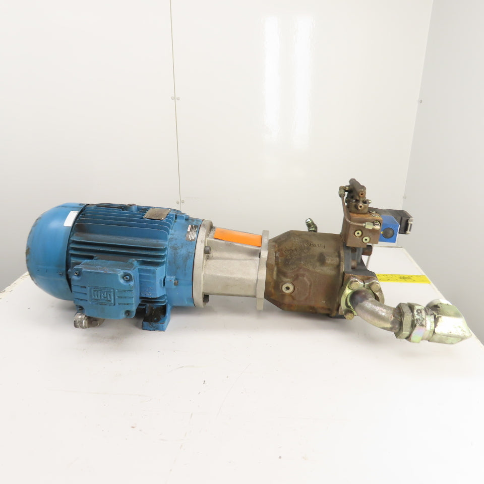 Rexroth AA10VSO71DFR1/31R 10HP Hydraulic Pump Unit 280 Bar Vg=71cc 0811405144