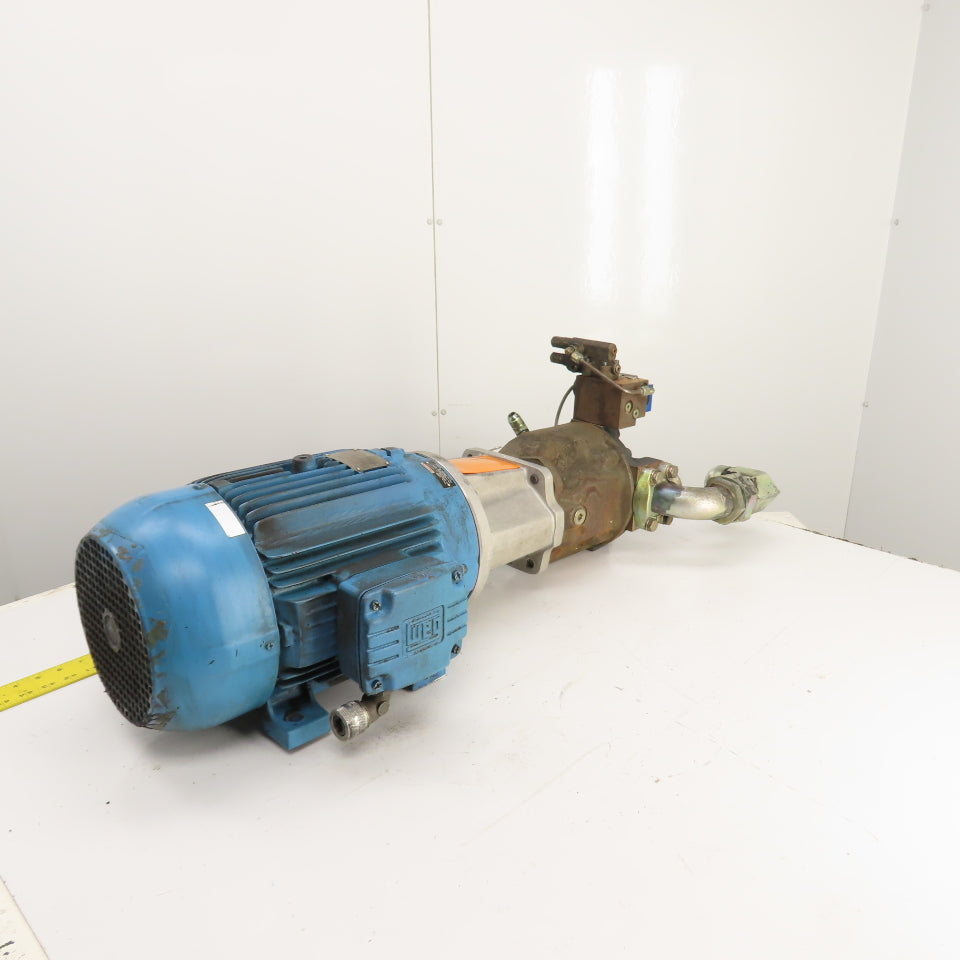 Rexroth AA10VSO71DFR1/31R 10HP Hydraulic Pump Unit 280 Bar Vg=71cc 0811405144