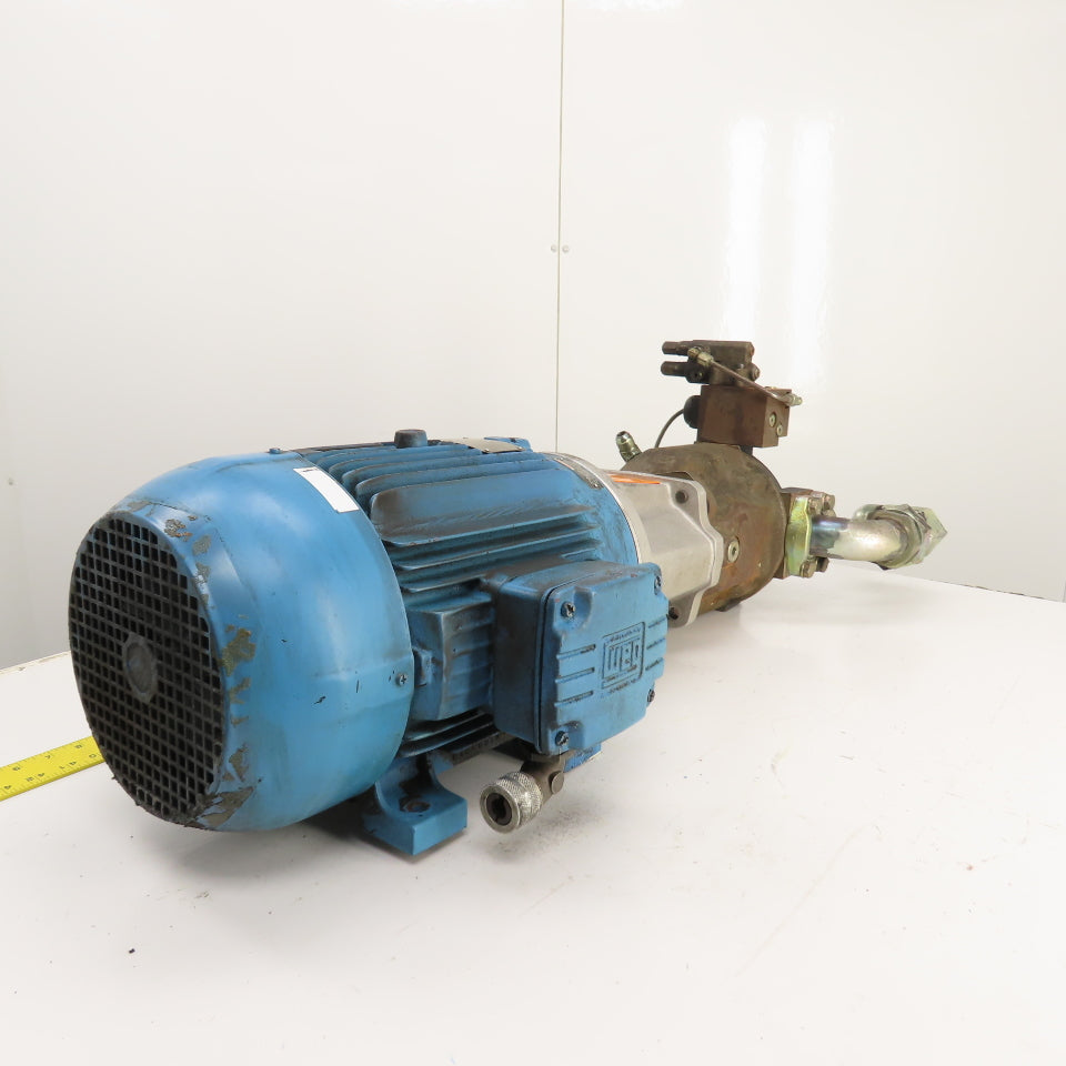 Rexroth AA10VSO71DFR1/31R 10HP Hydraulic Pump Unit 280 Bar Vg=71cc 0811405144