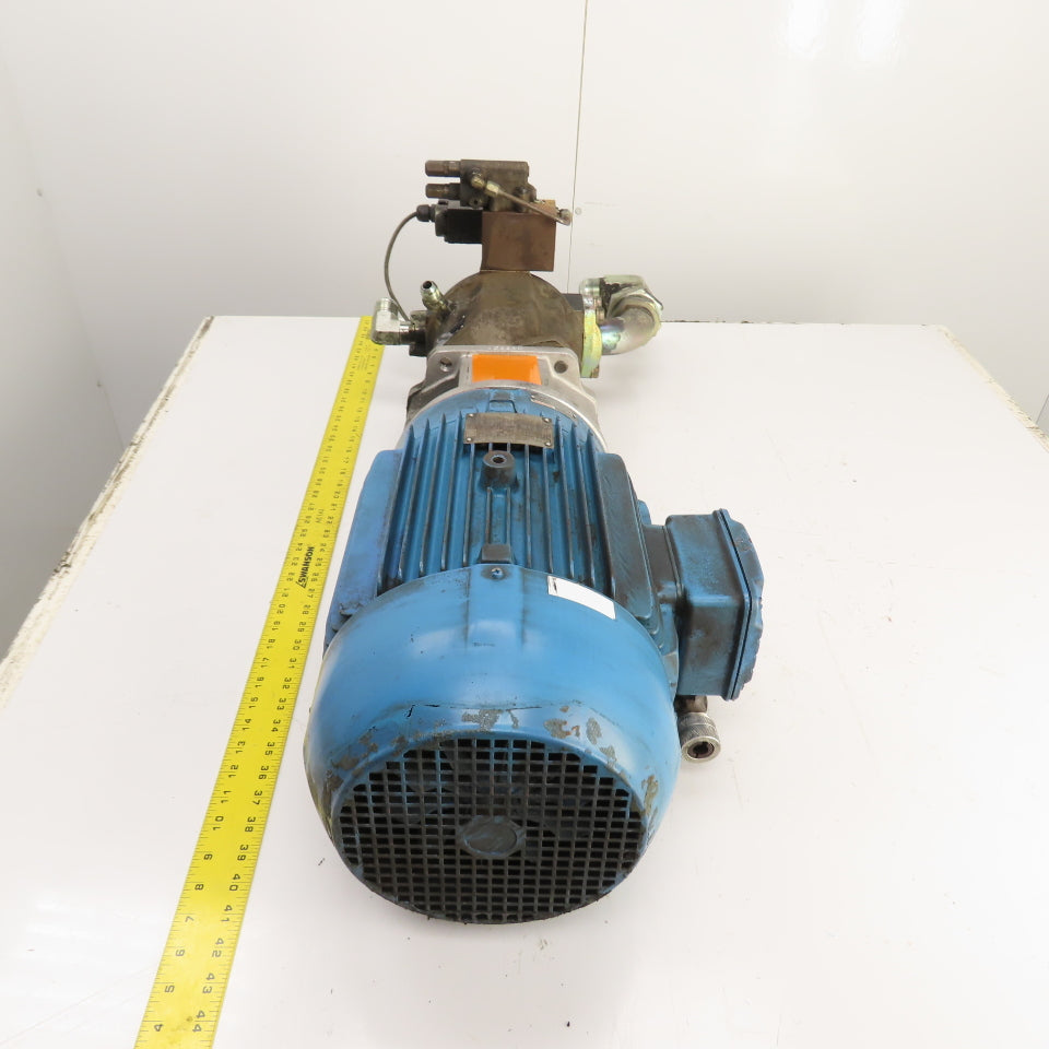 Rexroth AA10VSO71DFR1/31R 10HP Hydraulic Pump Unit 280 Bar Vg=71cc 0811405144