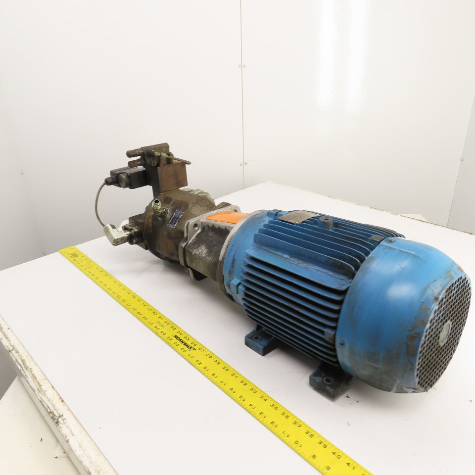Rexroth AA10VSO71DFR1/31R 10HP Hydraulic Pump Unit 280 Bar Vg=71cc 0811405144