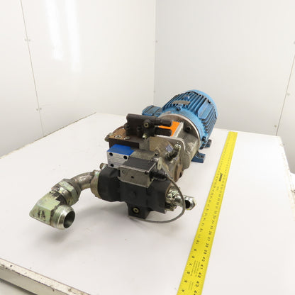 Rexroth AA10VSO71DFR1/31R 10HP Hydraulic Pump Unit 280 Bar Vg=71cc 0811405144