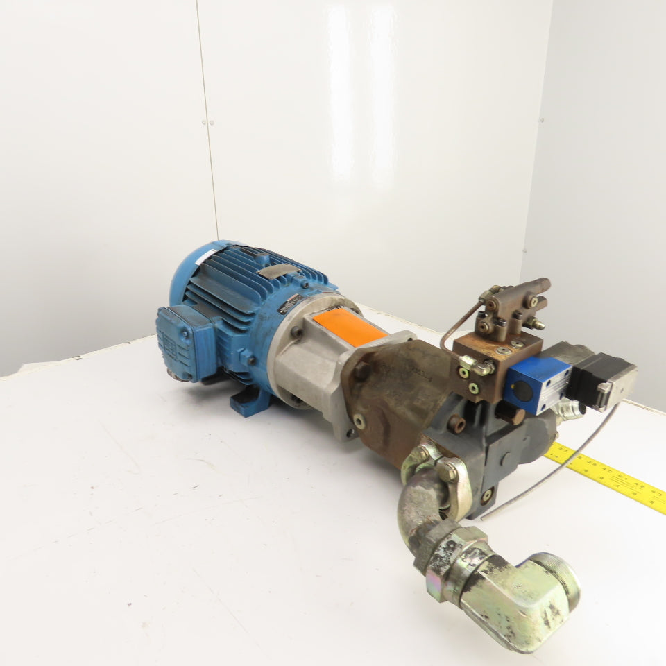 Rexroth AA10VSO71DFR1/31R 10HP Hydraulic Pump Unit 280 Bar Vg=71cc 0811405144