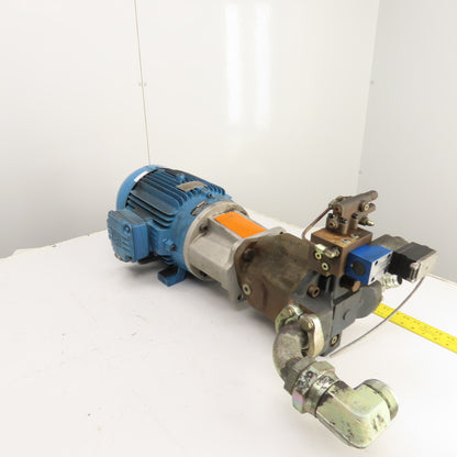 Rexroth AA10VSO71DFR1/31R 10HP Hydraulic Pump Unit 280 Bar Vg=71cc 0811405144