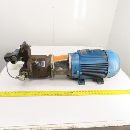 Rexroth AA10VSO71DFR1/31R 10HP Hydraulic Pump Unit 280 Bar Vg=71cc 0811405144