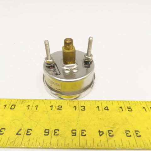 Reotemp 2-1/2" Dial Panel Mount 1/8" NPT Load/Unload Indicator Gage 0-160PSI
