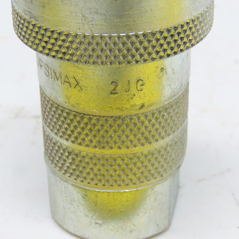 Safeway Hydraulics S25-4 2JC Female Quick Coupler 300PSI 1/2" FNPT