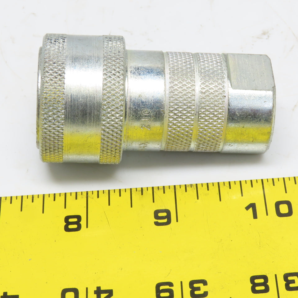 Safeway Hydraulics S25-4 2JC Female Quick Coupler 300PSI 1/2" FNPT