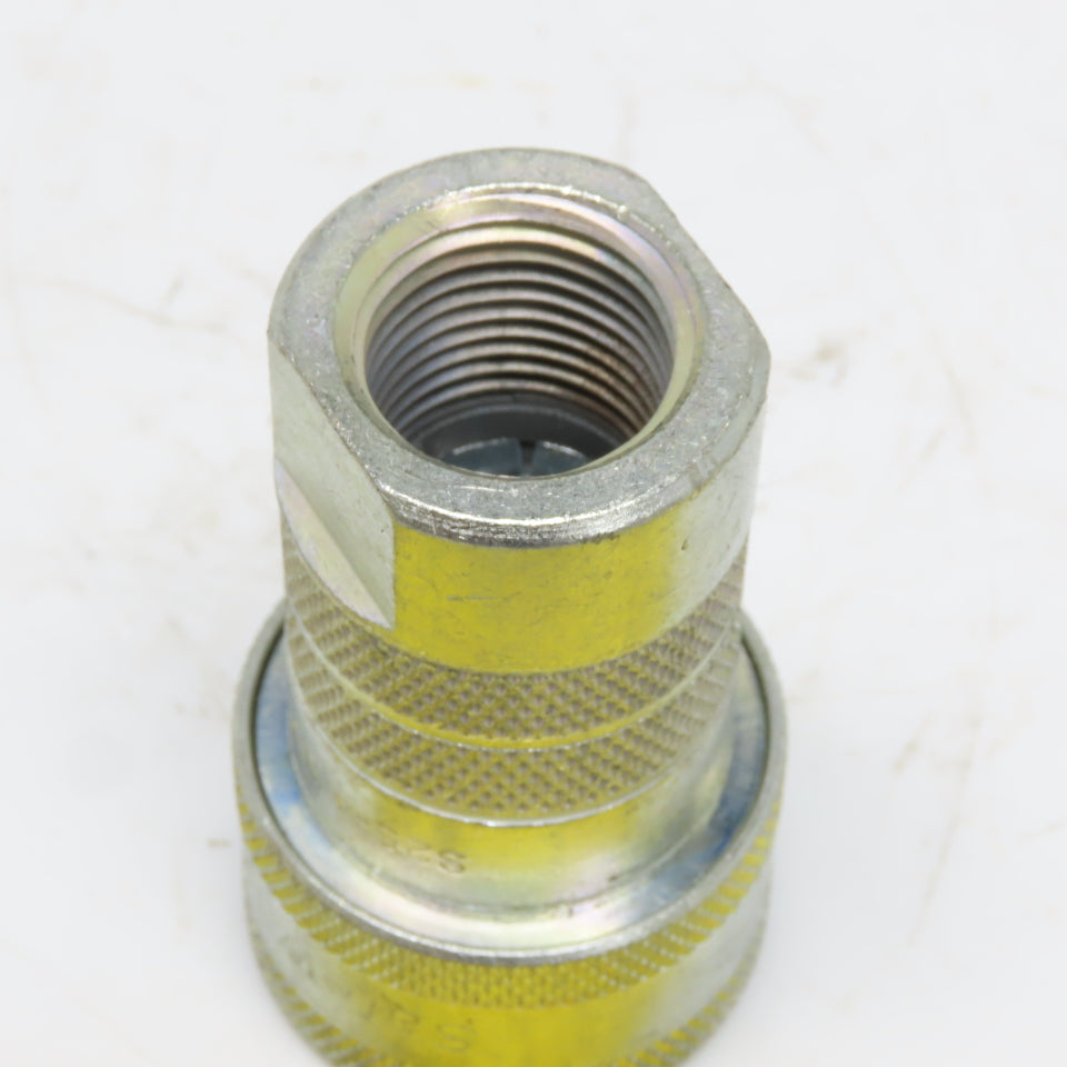 Safeway Hydraulics S25-4 2JC Female Quick Coupler 300PSI 1/2" FNPT