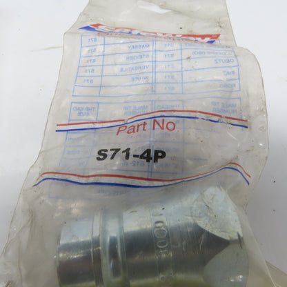 Safeway Hydraulics S27-4P Male Quick Connect 300PSI 1/2" FNPT Lot of5
