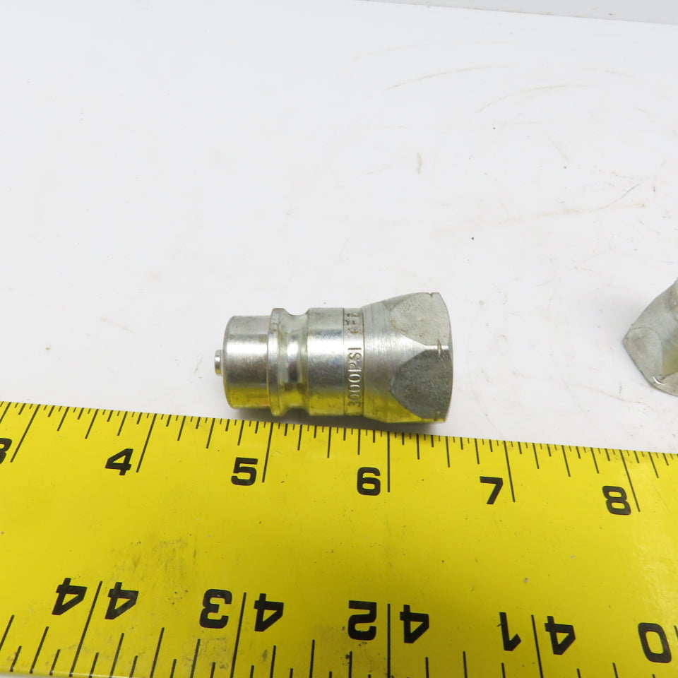 Safeway Hydraulics S27-4P Male Quick Connect 300PSI 1/2" FNPT Lot of5
