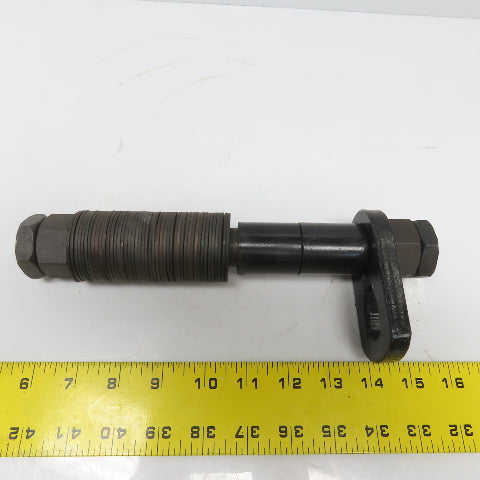 Hoist Trolley Cross Bolt W/Nuts Shims Bushings & Hanger 15/16" Diam 10-1/4" OAL
