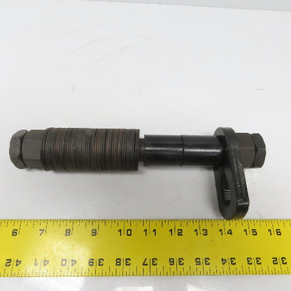 Hoist Trolley Cross Bolt W/Nuts Shims Bushings & Hanger 15/16" Diam 10-1/4" OAL