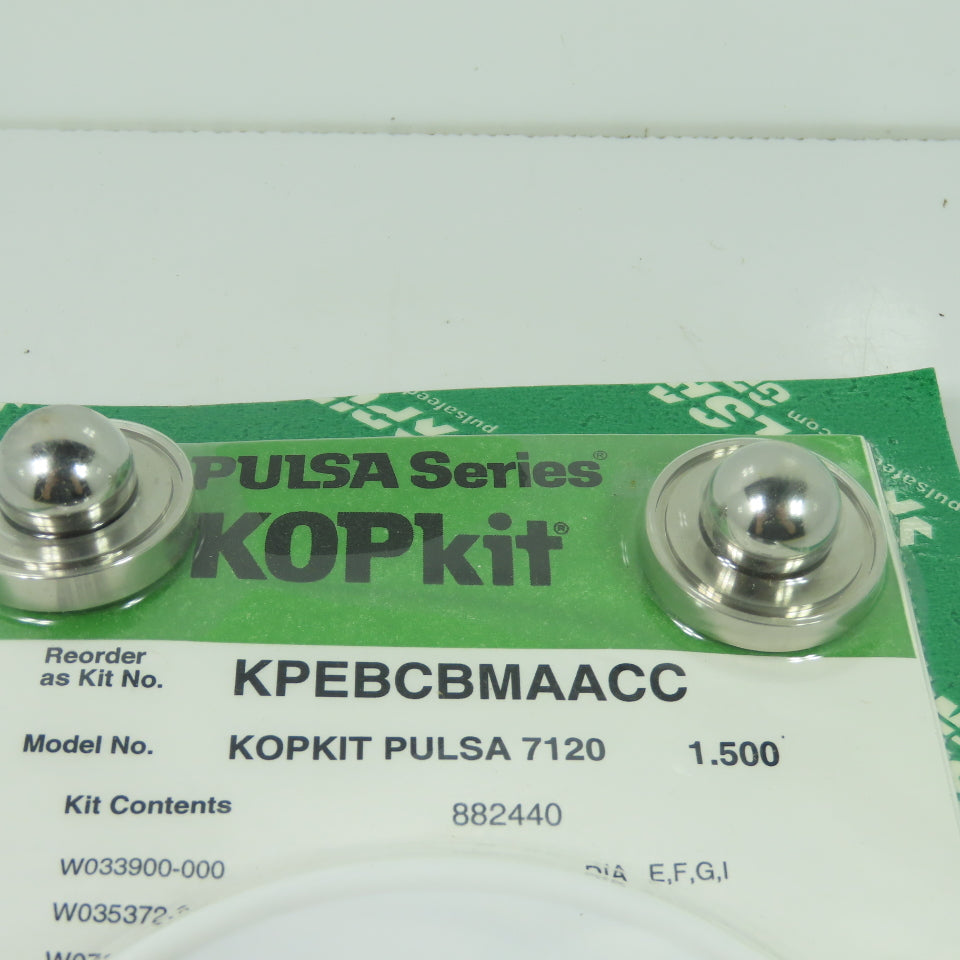 Pulsafeeder KPEBCBAACC Pulsa Series Kopkit 7120 1.500 Repair Kit