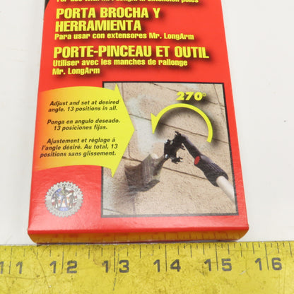 Mr. LongArm 0650 Paint Brush And Tool Holder For Extension Pole