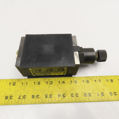 Parker FM3BBKN Sandwich Throttle Check Valve 3000PSI