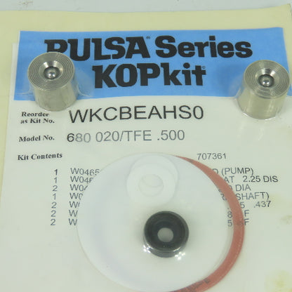 Pulsafeeder WKCBEAHS0 680 020/TFE .500 Pulsa Series Kopkit Repair Kit