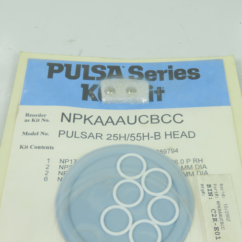 Pulsafeeder NPKAAAUCBCC Pulsar 25H/55H-B HEAD Kopkit Repair Kit