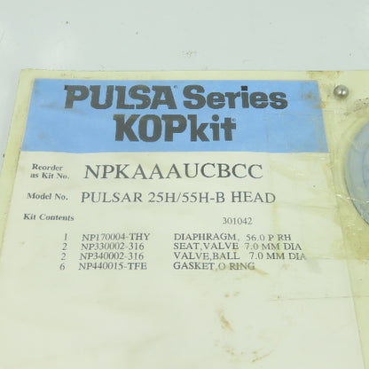 Pulsafeeder NPKAAAUCBCC Pulsar 25H/55H-B HEAD Kopkit Repair Kit