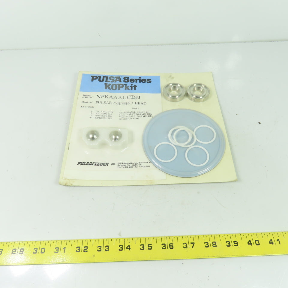 Pulsafeeder NPKAAAUCDJJ Pulsar 25H/55H-B HEAD Kopkit Repair Kit