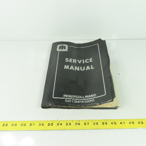 Ingersoll Rand ESV-1NL-2 Type ESV Gas Compressor Service Manual
