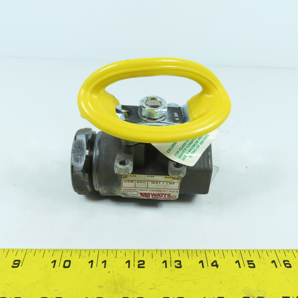 Watts Regulator CL7200VB01MN 1" Ball Valve M/VB Seat VT 300PSI
