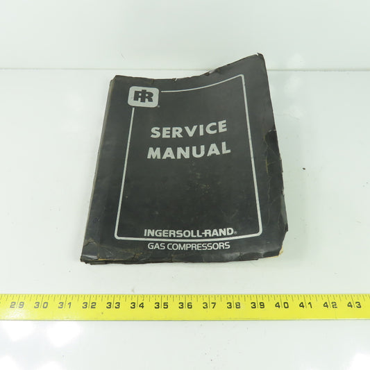 Ingersoll Rand ESV-1NL-2 Type ESV Gas Compressor Service Manual