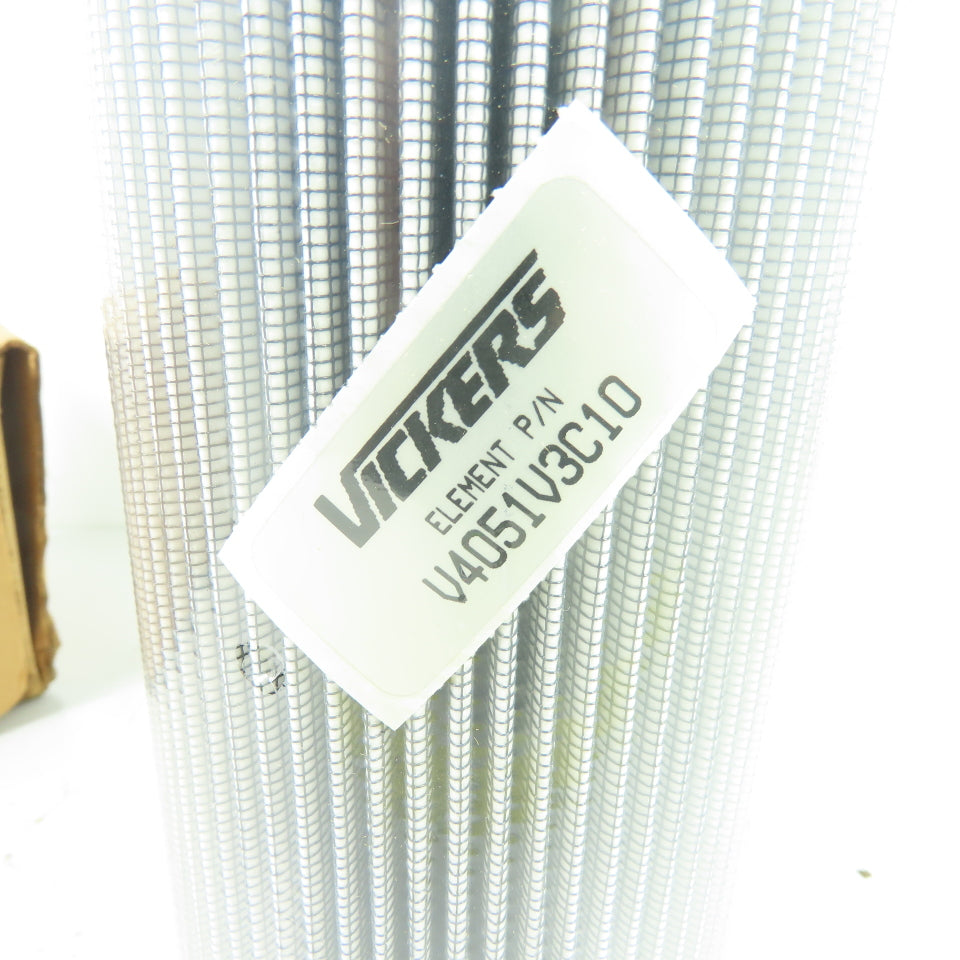 Vickers V4051V3C10 Replacement Hydraulic Filter Element