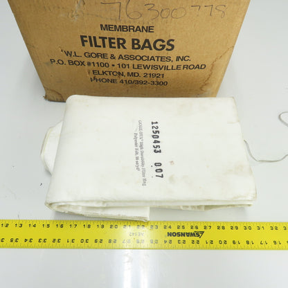 W.L. Gore 76300778 6" Dia x 60" L Gore-Tex Membrane Filter Bag Lot Of 16
