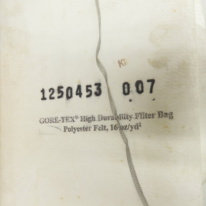 W.L. Gore 76300778 6" Dia x 60" L Gore-Tex Membrane Filter Bag Lot Of 16