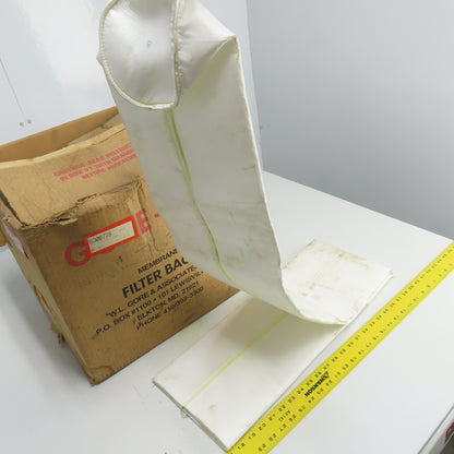 W.L. Gore 76300778 6" Dia x 60" L Gore-Tex Membrane Filter Bag Lot Of 16