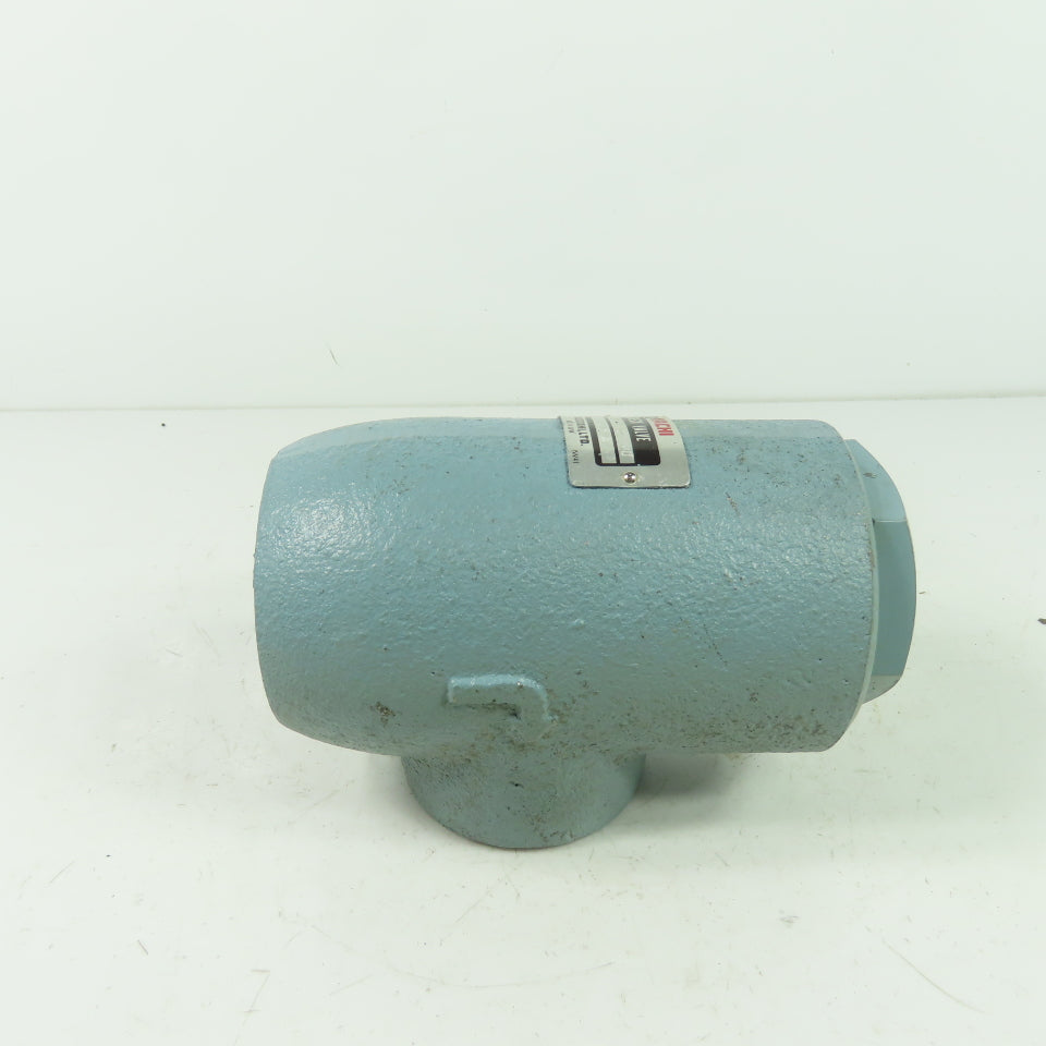 Nachi CA-T10-1-20 Right Angle In-Line Check Valve 1-1/4" 3045PSI 84.5GPM