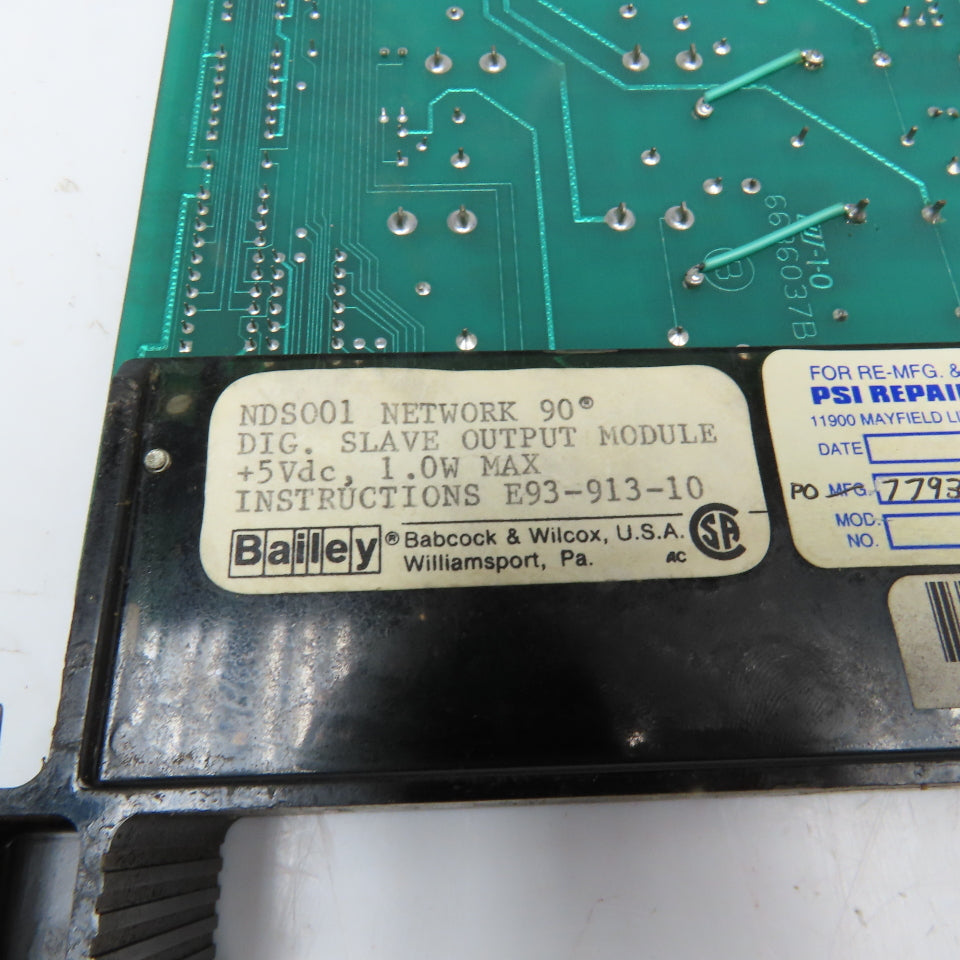 Bailey NDS001 Network 90 Digital Slave Output Module