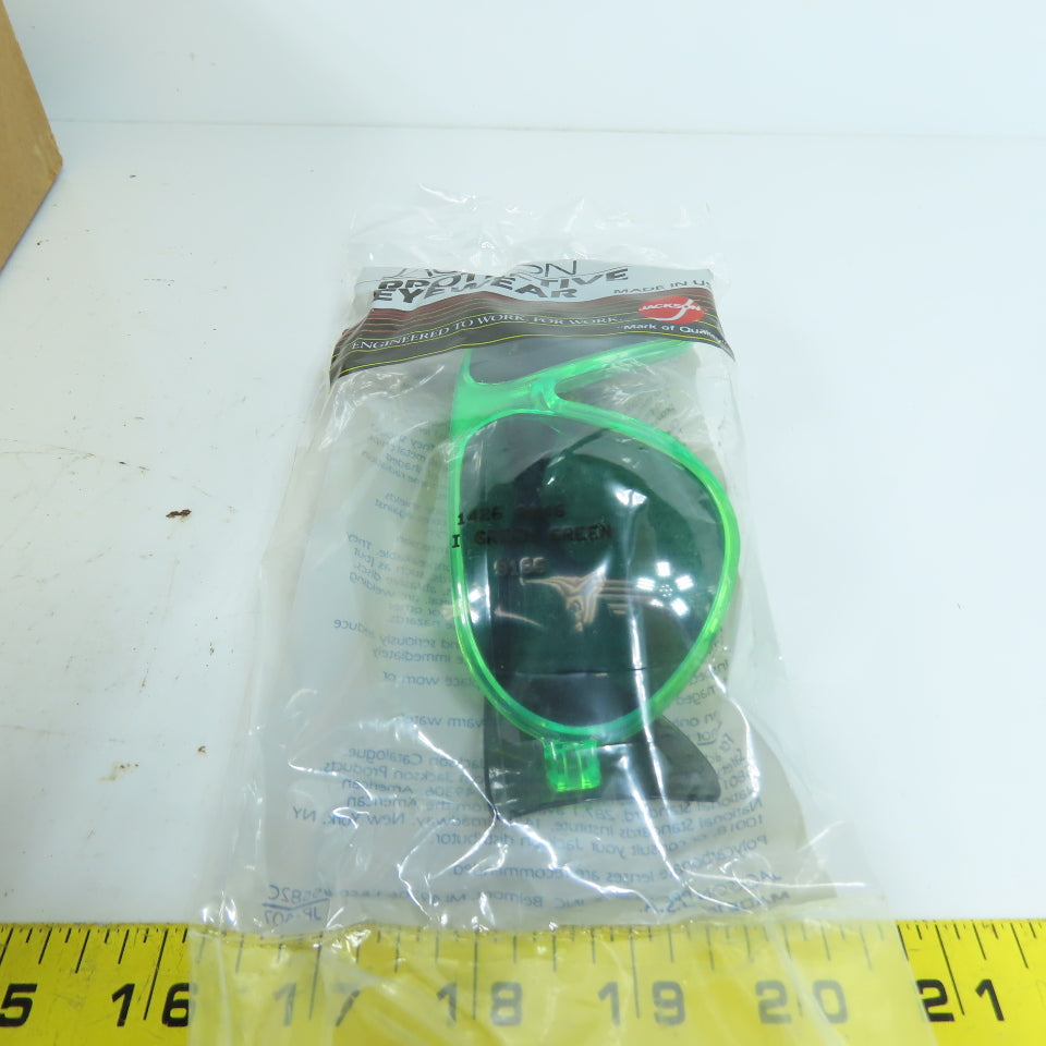Jackson 1426-0046 Protective Eyewear Safety Glasses Green Lot Of 6