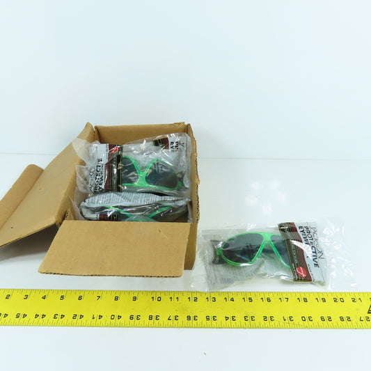 Jackson 1426-0046 Protective Eyewear Safety Glasses Green Lot Of 6