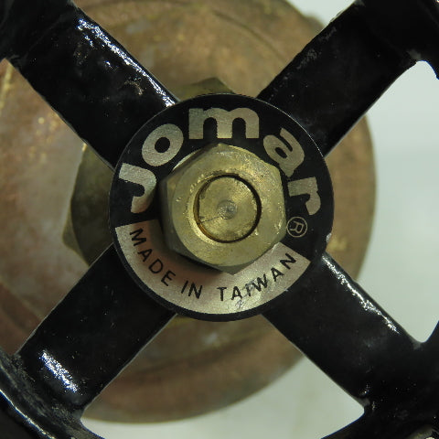 Jomar 2-1/2" 200 WOG Brass Gate Valve