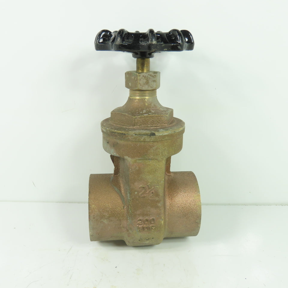 Jomar 2-1/2" 200 WOG Brass Gate Valve