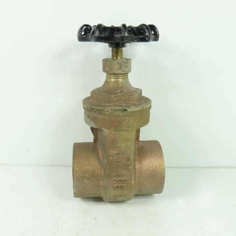 Jomar 2-1/2" 200 WOG Brass Gate Valve