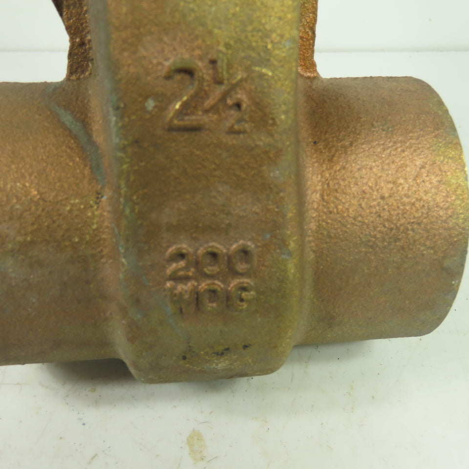 Jomar 2-1/2" 200 WOG Brass Gate Valve