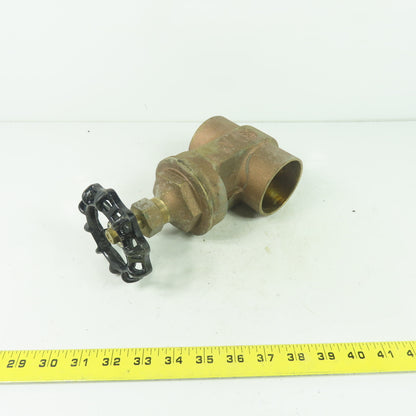 Jomar 2-1/2" 200 WOG Brass Gate Valve