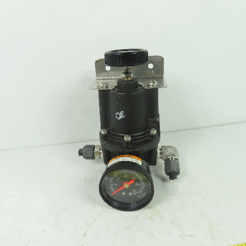 Fairchild Z16490-10243 Compressed Air Regulator 500PSI Max In 1-60PSIG Out