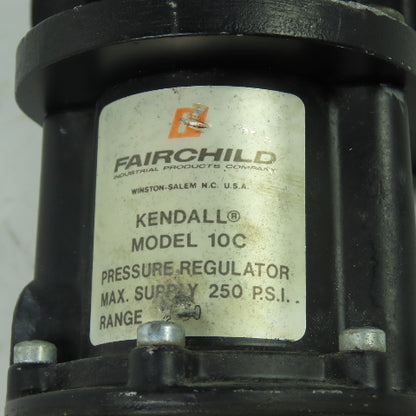 Fairchild 10C Compressed Air Regulator 250PSI Max 3/8" npt