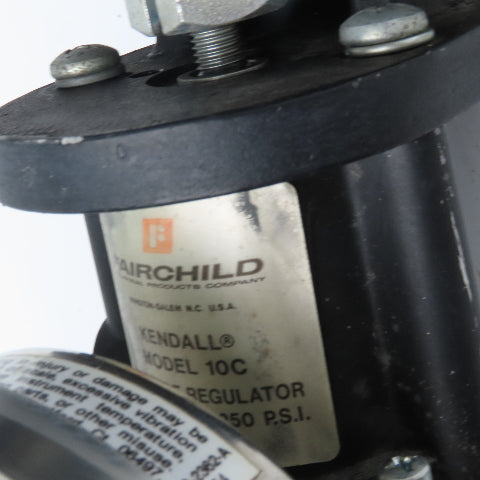 Fairchild 1210B-10163C 115V Motor Set Regulator 2-150PSI 311s Set Time