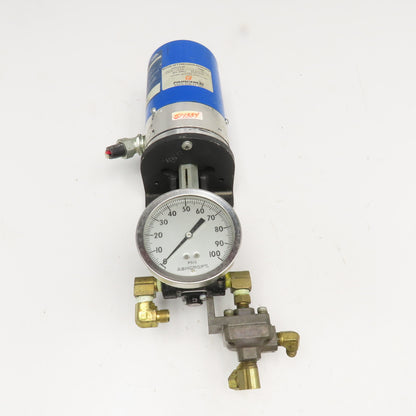 Fairchild 1210B-10163C 115V Motor Set Regulator 2-150PSI 311s Set Time
