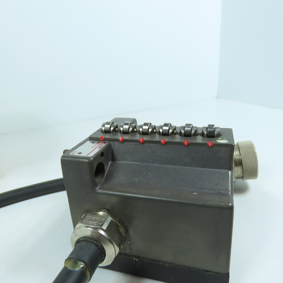 Balluff BNS 113-B6-L12-61-A-22-06 6-Position Roller Plunger Limit Switch NEW