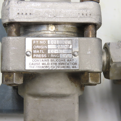 Foxboro 821GM-IS1NH2 Pressure Transmitter 600PSI 12.5-65VDC 4-20mA