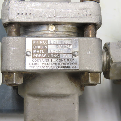 Foxboro 821GM-IS1NH2 Pressure Transmitter 600PSI 12.5-65VDC 4-20mA