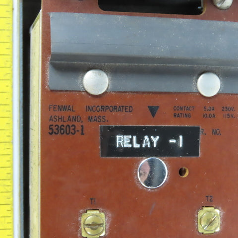 Fenwal 53603-1 6405E82 536 Series Temperature Control Switch 200-600°F 115-230V