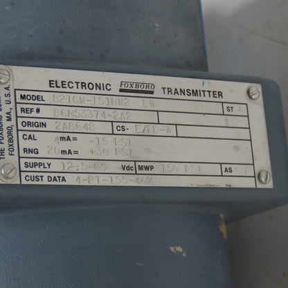 Foxboro 821GM-IS1NM2 12.5-65VDC Electronic Transmitter D0135ND Assembly