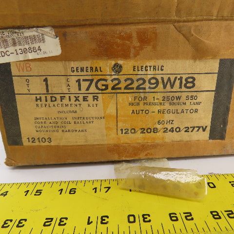 General Electric 17G2229W18 Hidfixer Ballast Replacement Kit 250W S50 120-277V